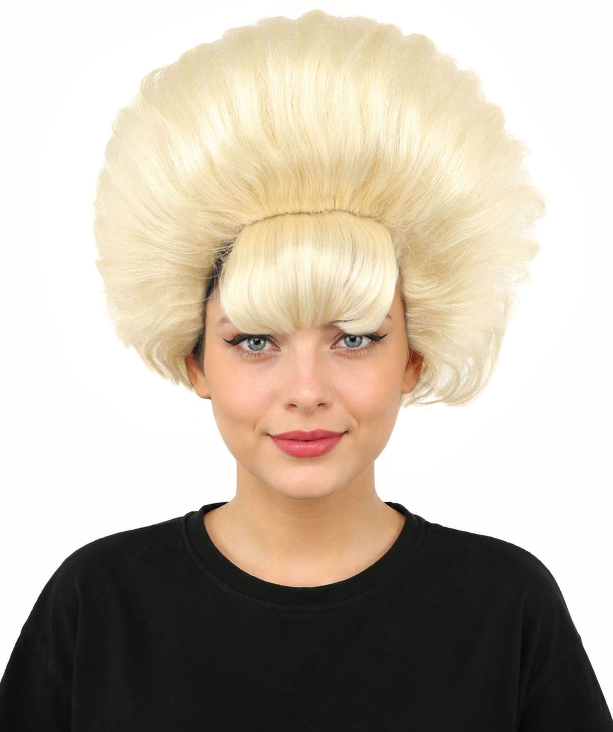 Women's Voluminous Retro Wig | Multiple Color Options, create of synthetic fiber, teased curly volume, breathable capless cap | Party, Halloween, theater, drag, performance, costume events