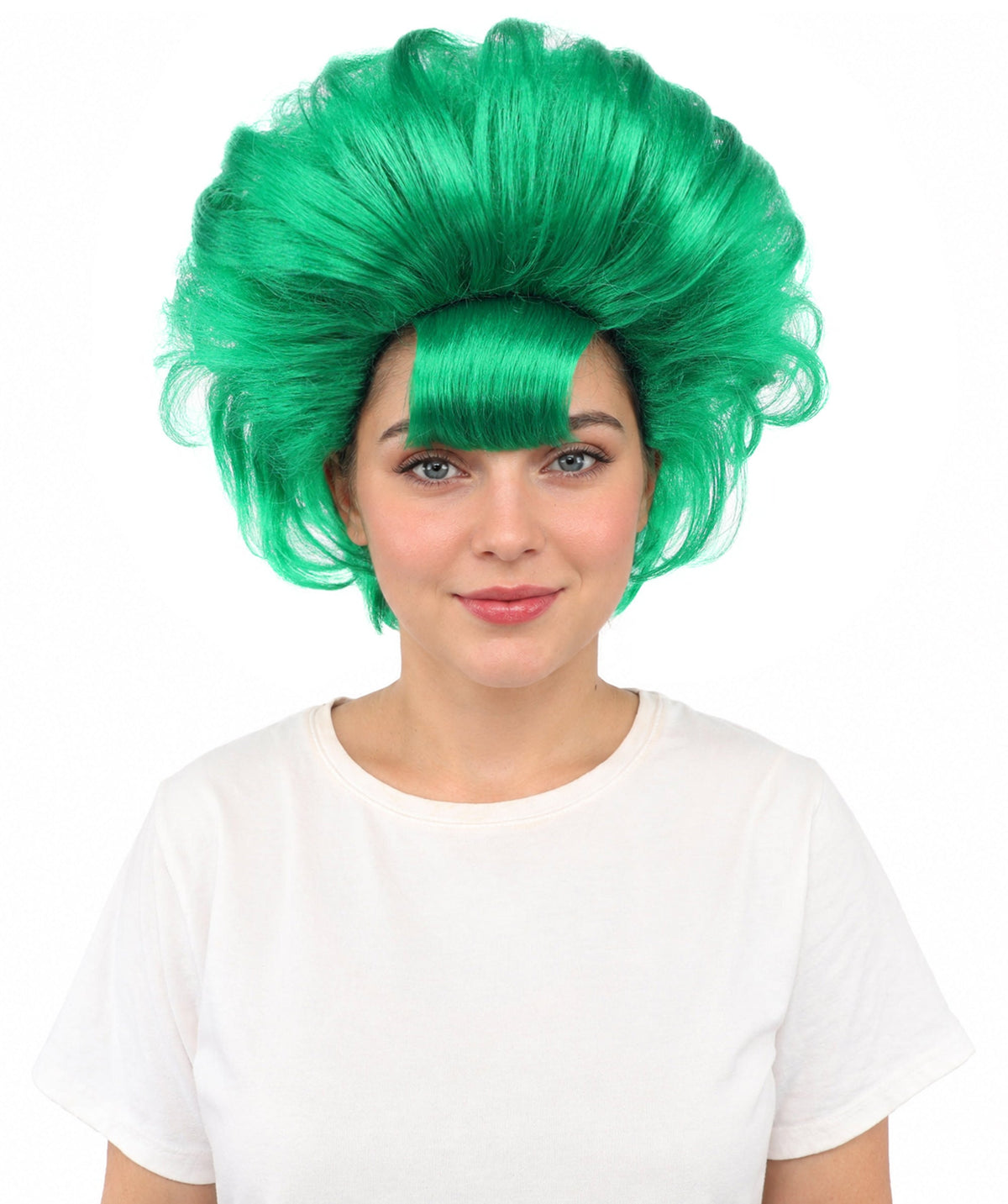 Women's Voluminous Retro Wig | Multiple Color Options, create of synthetic fiber, teased curly volume, breathable capless cap | Party, Halloween, theater, drag, performance, costume events