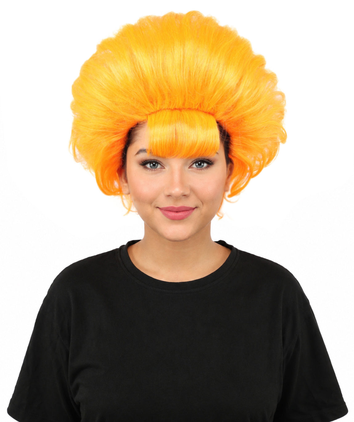 Women's Voluminous Retro Wig | Multiple Color Options, create of synthetic fiber, teased curly volume, breathable capless cap | Party, Halloween, theater, drag, performance, costume events