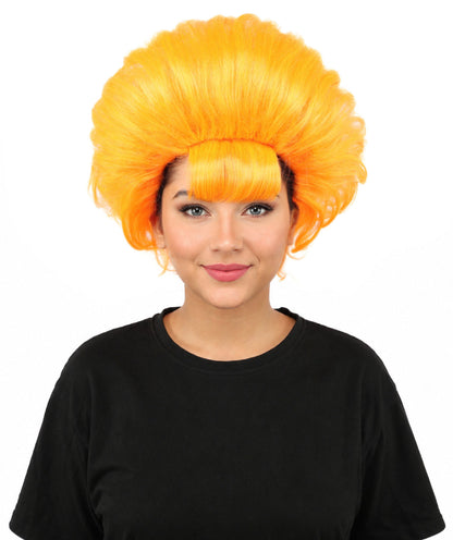 Women's Voluminous Retro Wig | Multiple Color Options, create of synthetic fiber, teased curly volume, breathable capless cap | Party, Halloween, theater, drag, performance, costume events