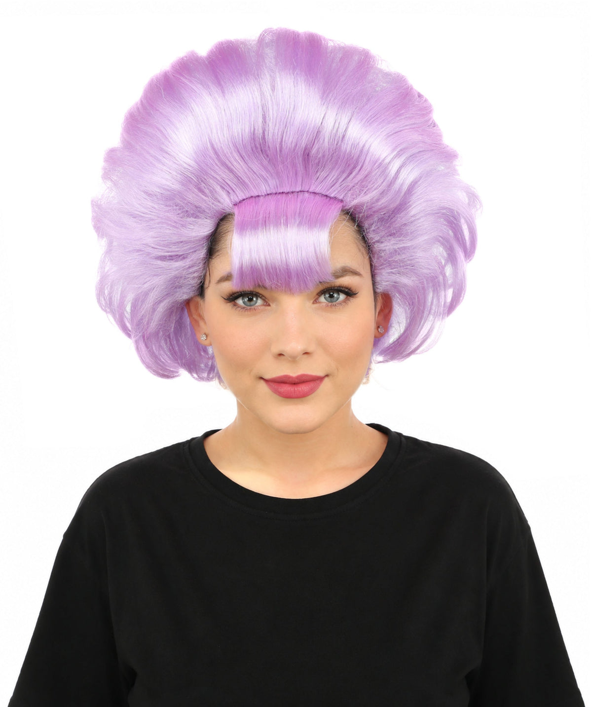 Women's Voluminous Retro Wig | Multiple Color Options, create of synthetic fiber, teased curly volume, breathable capless cap | Party, Halloween, theater, drag, performance, costume events