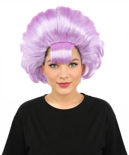 Women's Voluminous Retro Wig | Multiple Color Options, create of synthetic fiber, teased curly volume, breathable capless cap | Party, Halloween, theater, drag, performance, costume events