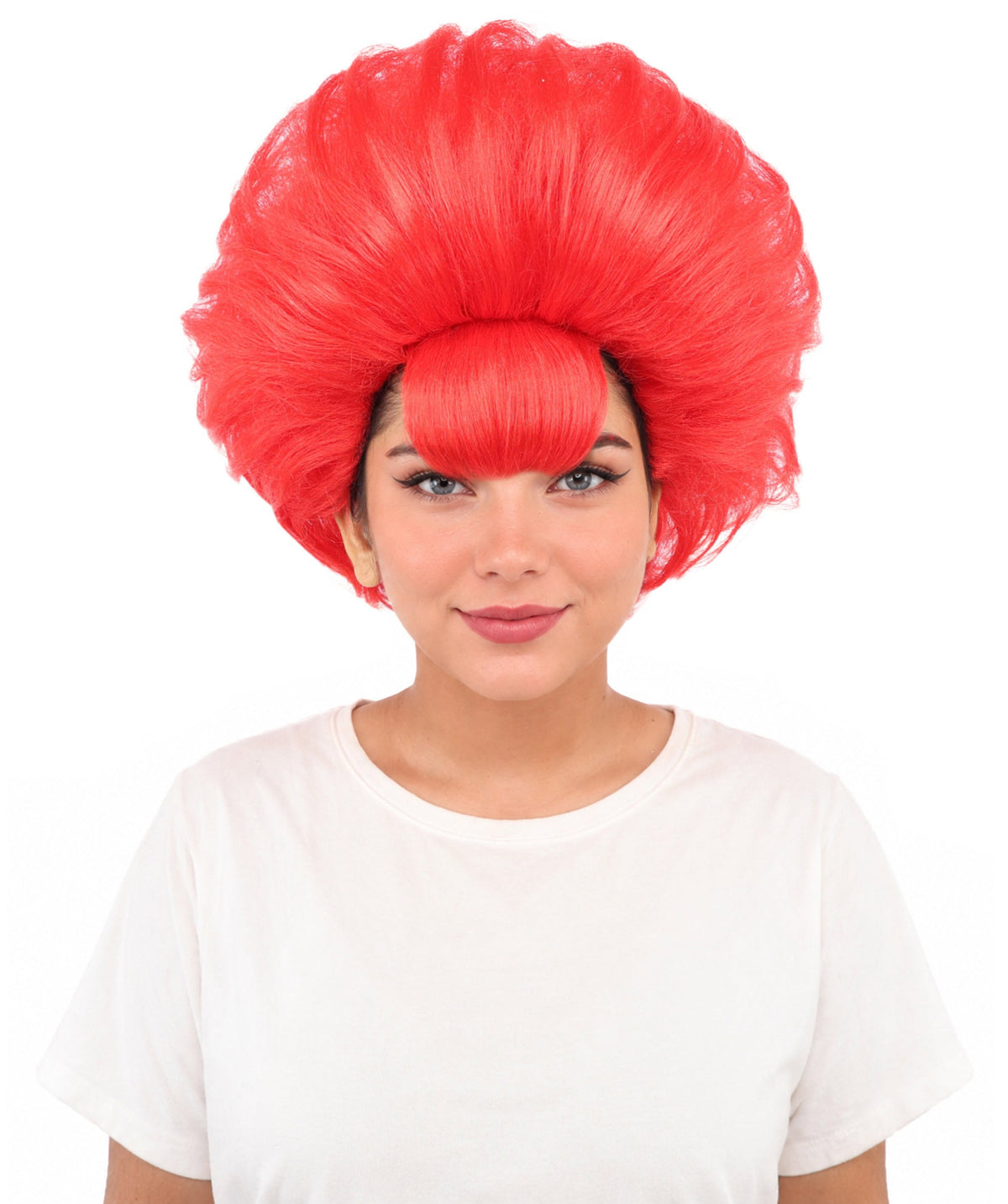 Women's Voluminous Retro Wig | Multiple Color Options, create of synthetic fiber, teased curly volume, breathable capless cap | Party, Halloween, theater, drag, performance, costume events