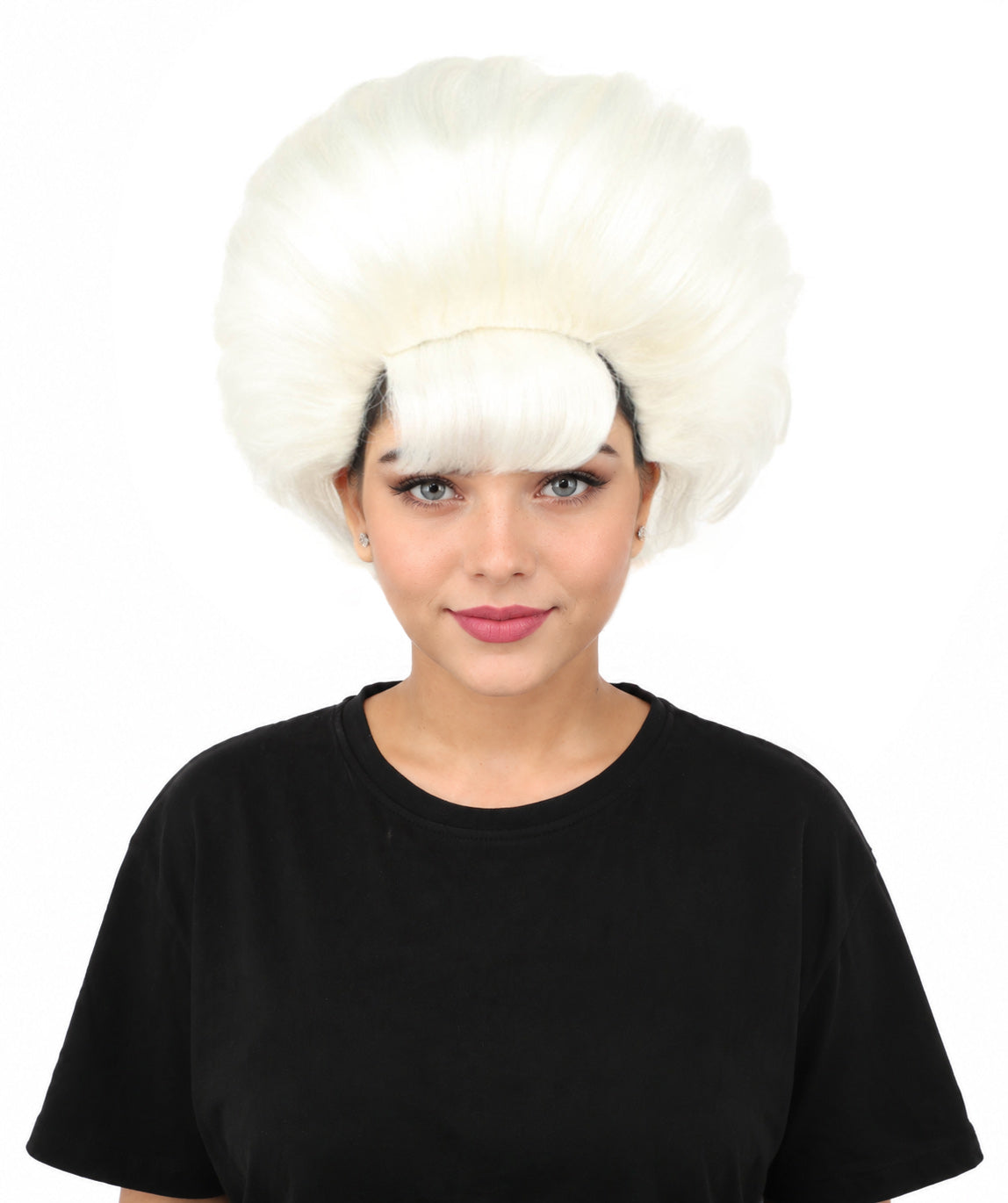 Women's Voluminous Retro Wig | Multiple Color Options, create of synthetic fiber, teased curly volume, breathable capless cap | Party, Halloween, theater, drag, performance, costume events