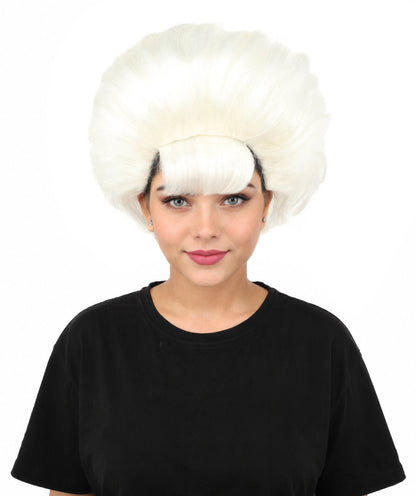 Women's Voluminous Retro Wig | Multiple Color Options, create of synthetic fiber, teased curly volume, breathable capless cap | Party, Halloween, theater, drag, performance, costume events