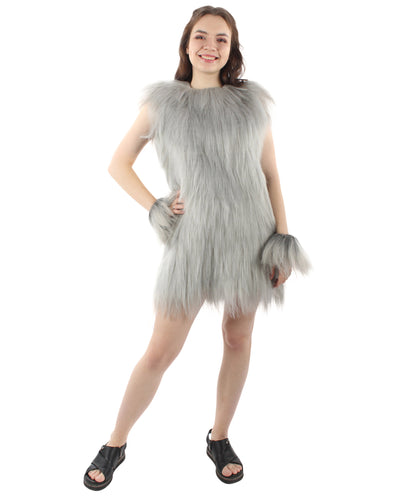 Women's Hairy Warrior Ape Military Leader Resistance Fighter Unisex Costume | Multiple Color Options  Fancy Costume