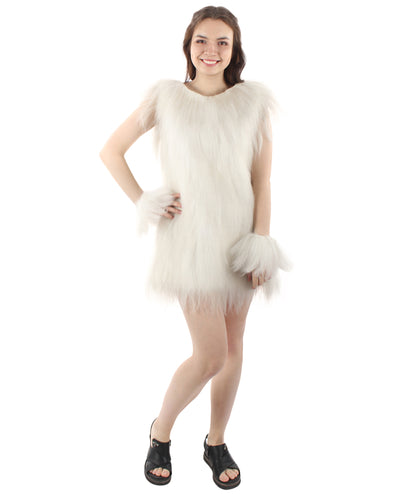 Women's Hairy Warrior Ape Military Leader Resistance Fighter Unisex Costume | Multiple Color Options  Fancy Costume