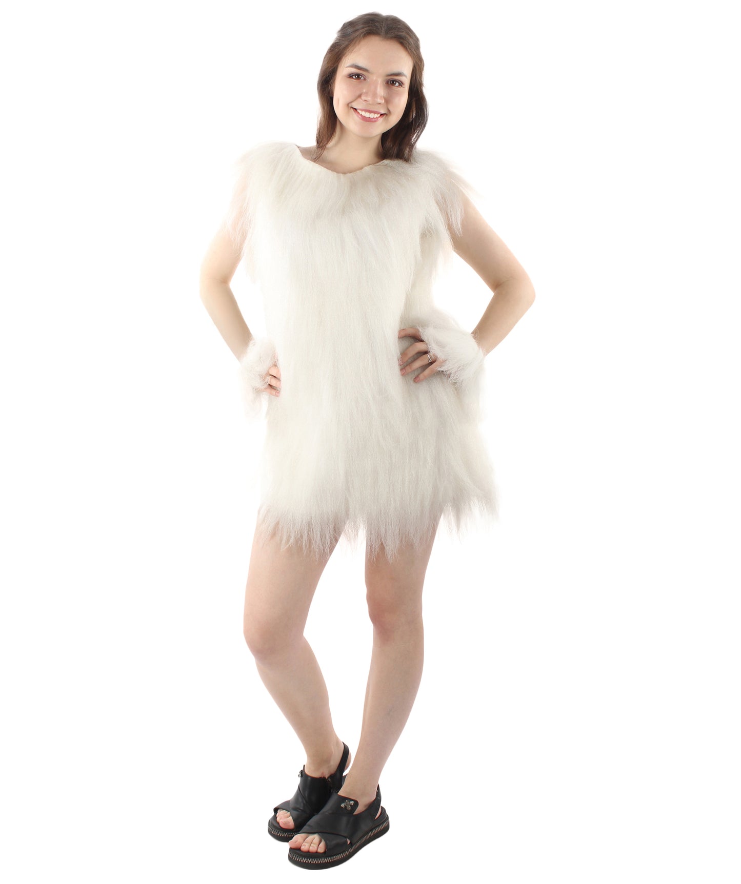 Women's Hairy Warrior Ape Military Leader Resistance Fighter Unisex Costume | Multiple Color Options  Fancy Costume