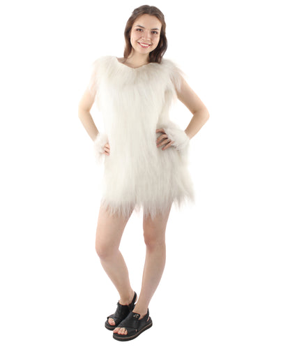 Women's Hairy Warrior Ape Military Leader Resistance Fighter Unisex Costume | Multiple Color Options  Fancy Costume