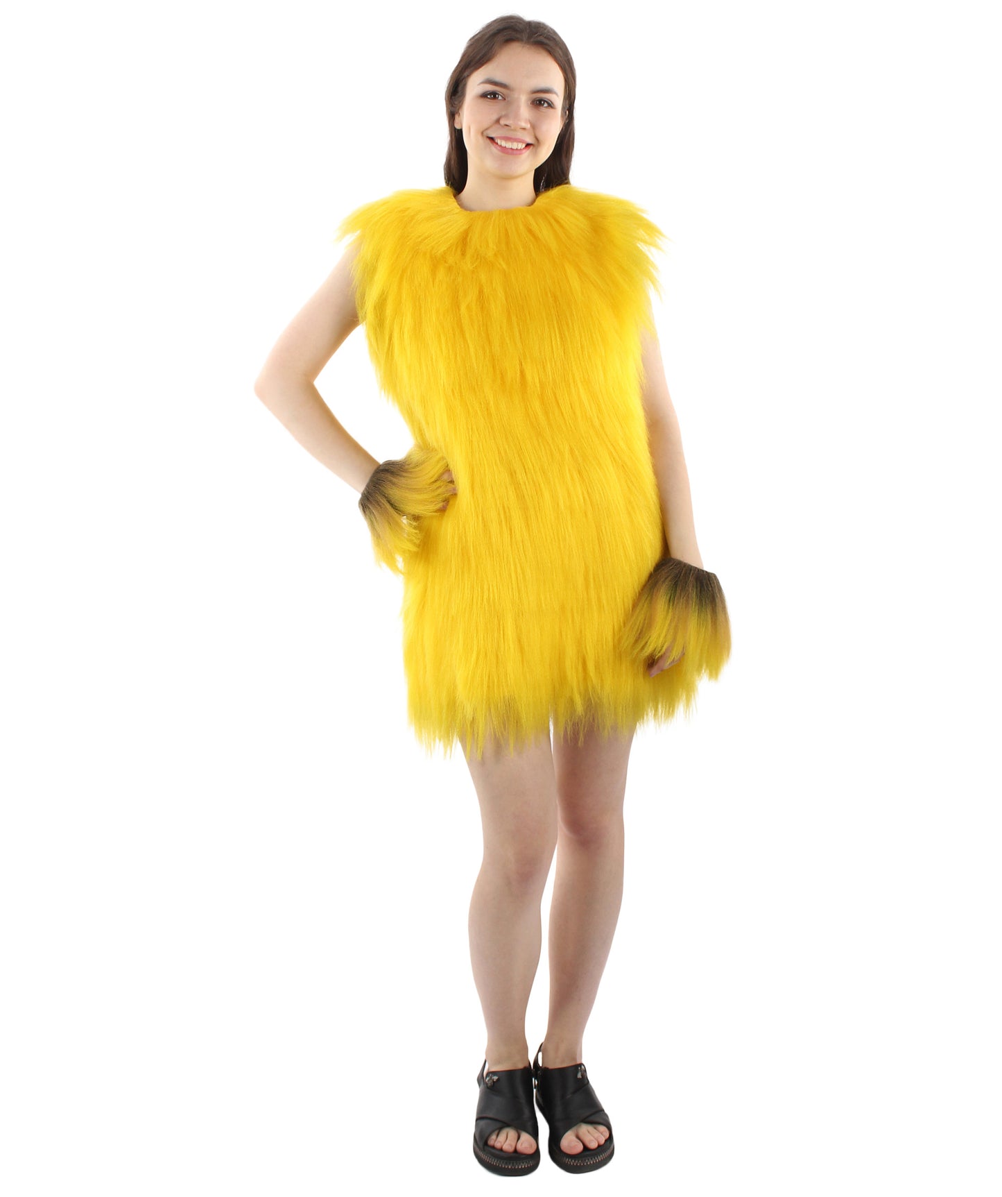 Women's Hairy Warrior Ape Military Leader Resistance Fighter Unisex Costume | Multiple Color Options  Fancy Costume