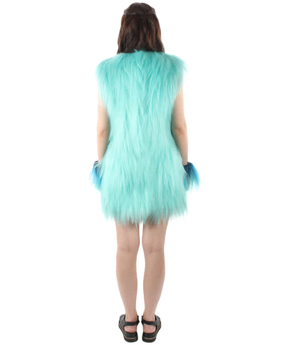 Women's Hairy Warrior Ape Military Leader Resistance Fighter Unisex Costume | Multiple Color Options  Fancy Costume