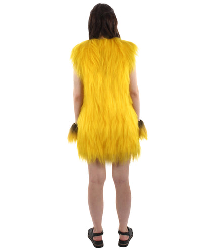 Women's Hairy Warrior Ape Military Leader Resistance Fighter Unisex Costume | Multiple Color Options  Fancy Costume