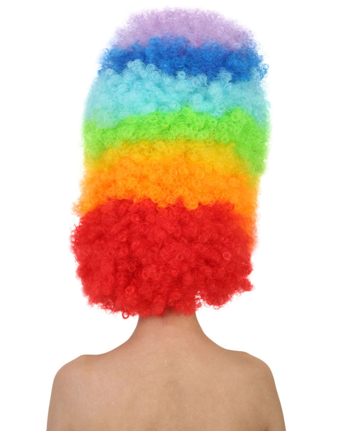 Super Sized Jumbo Afro Wig  Multiple Color | Halloween Party Online |  Flame Retardant Synthetic Fiber