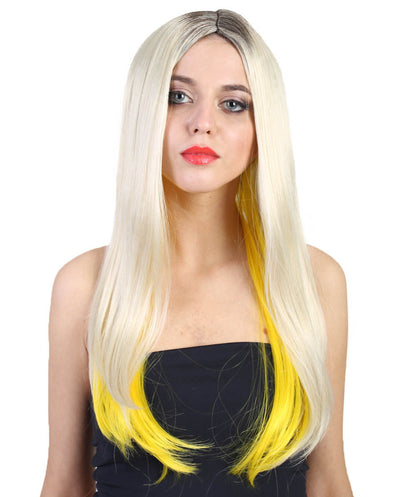 Evil Bride Women's Wig | Blond Halloween Wig | Premium Breathable Capless Cap