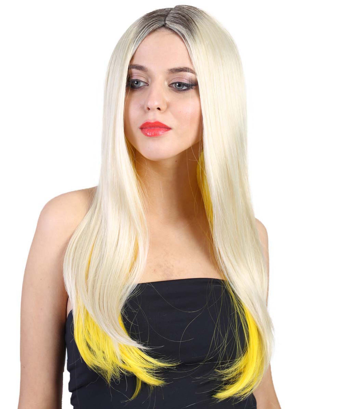 Evil Bride Women's Wig | Blond Halloween Wig | Premium Breathable Capless Cap