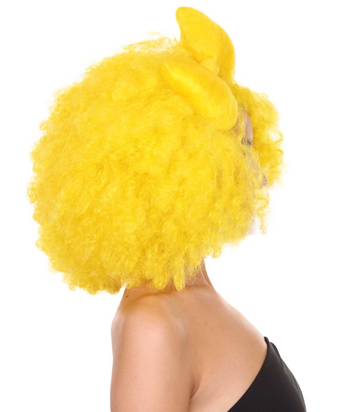Lemon Wig | Super Size Jumbo Halloween Wig | Premium Breathable Capless Cap