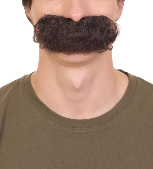 Men’s Animated Movie Sea Monster Father Thick Mustache | Perfect for Halloween | Flame-retardant Synthetic Fiber