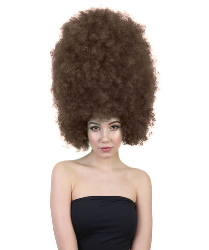 Super Sized Jumbo Afro Wig  Multiple Color | Halloween Party Online |  Flame Retardant Synthetic Fiber