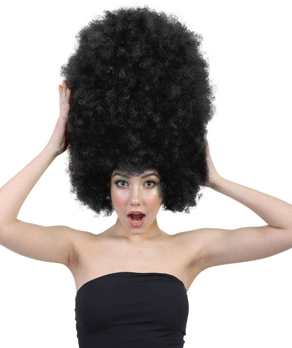 Super Sized Jumbo Afro Wig  Multiple Color | Halloween Party Online |  Flame Retardant Synthetic Fiber