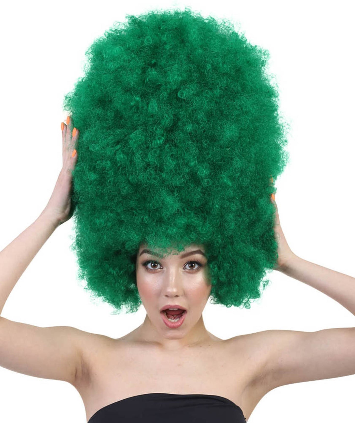 Super Sized Jumbo Afro Wig  Multiple Color | Halloween Party Online |  Flame Retardant Synthetic Fiber