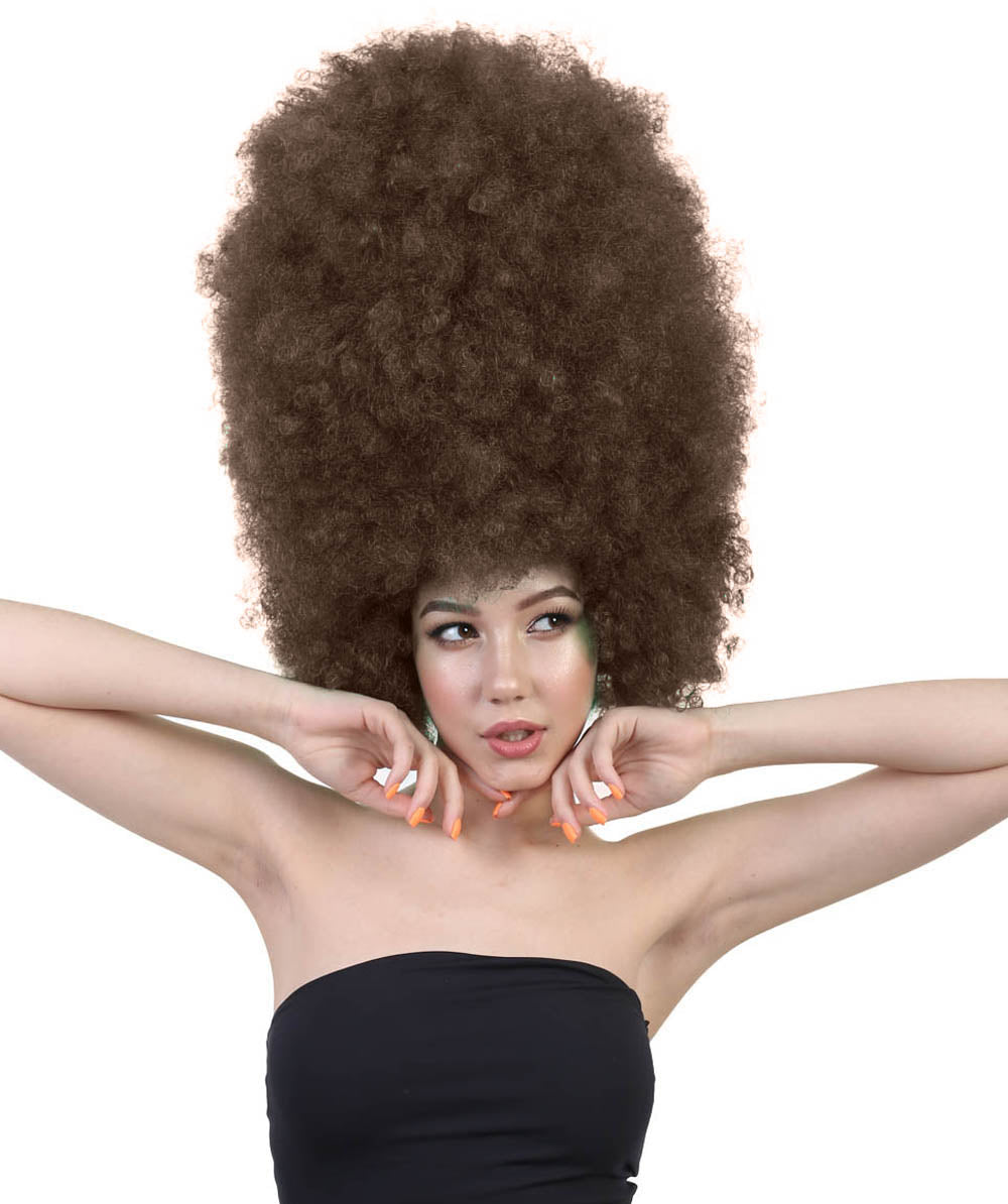 Super Sized Jumbo Afro Wig  Multiple Color | Halloween Party Online |  Flame Retardant Synthetic Fiber