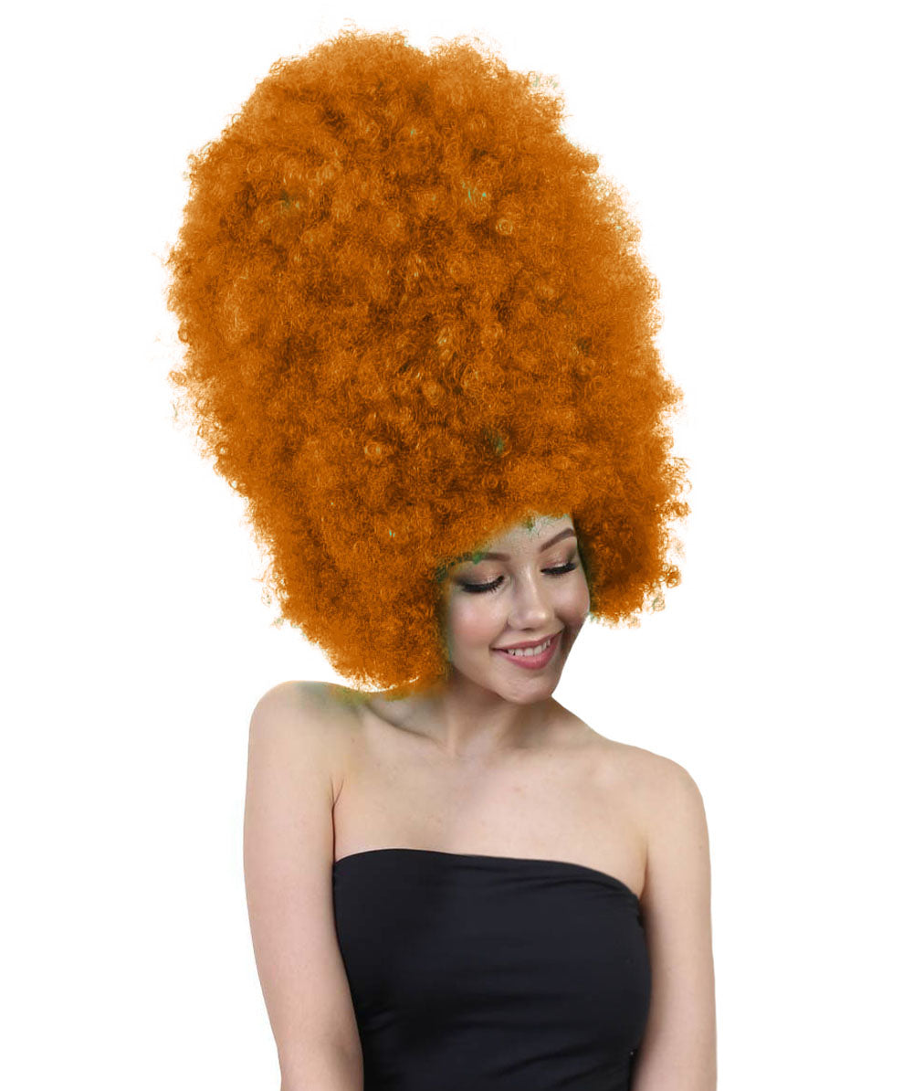 Super Sized Jumbo Afro Wig  Multiple Color | Halloween Party Online |  Flame Retardant Synthetic Fiber