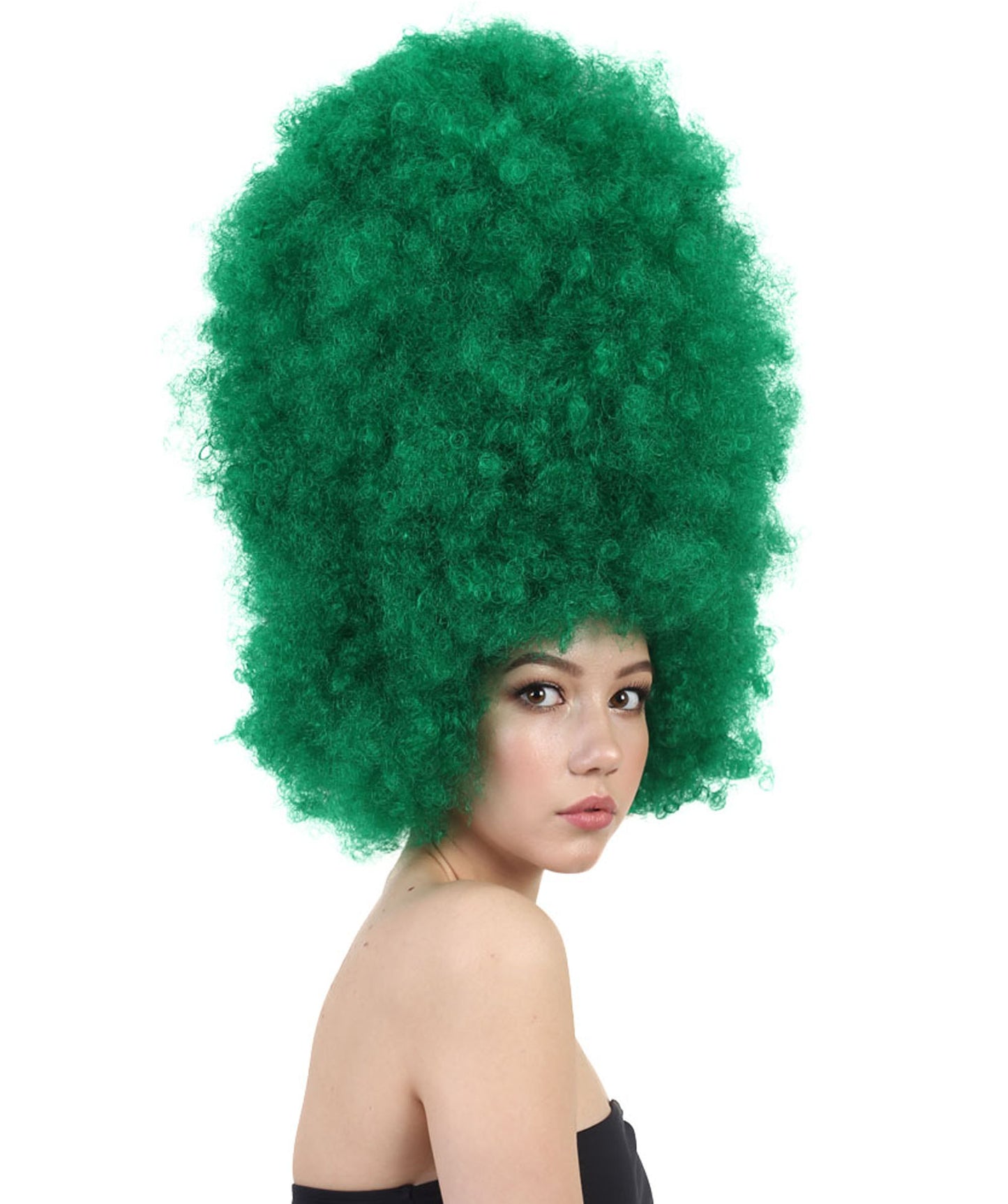 Super Sized Jumbo Afro Wig  Multiple Color | Halloween Party Online |  Flame Retardant Synthetic Fiber