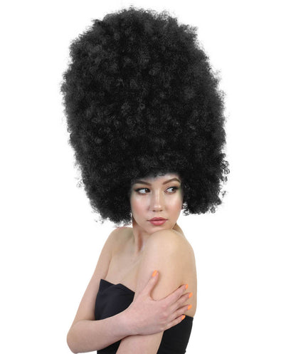 Super Sized Jumbo Afro Wig  Multiple Color | Halloween Party Online |  Flame Retardant Synthetic Fiber