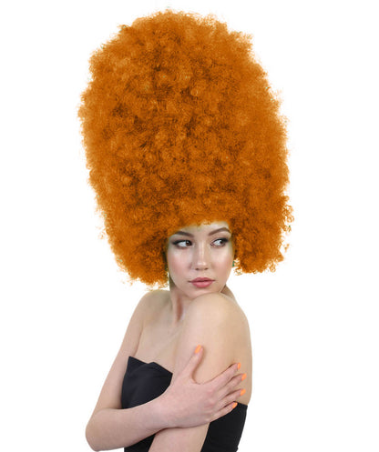 Super Sized Jumbo Afro Wig  Multiple Color | Halloween Party Online |  Flame Retardant Synthetic Fiber