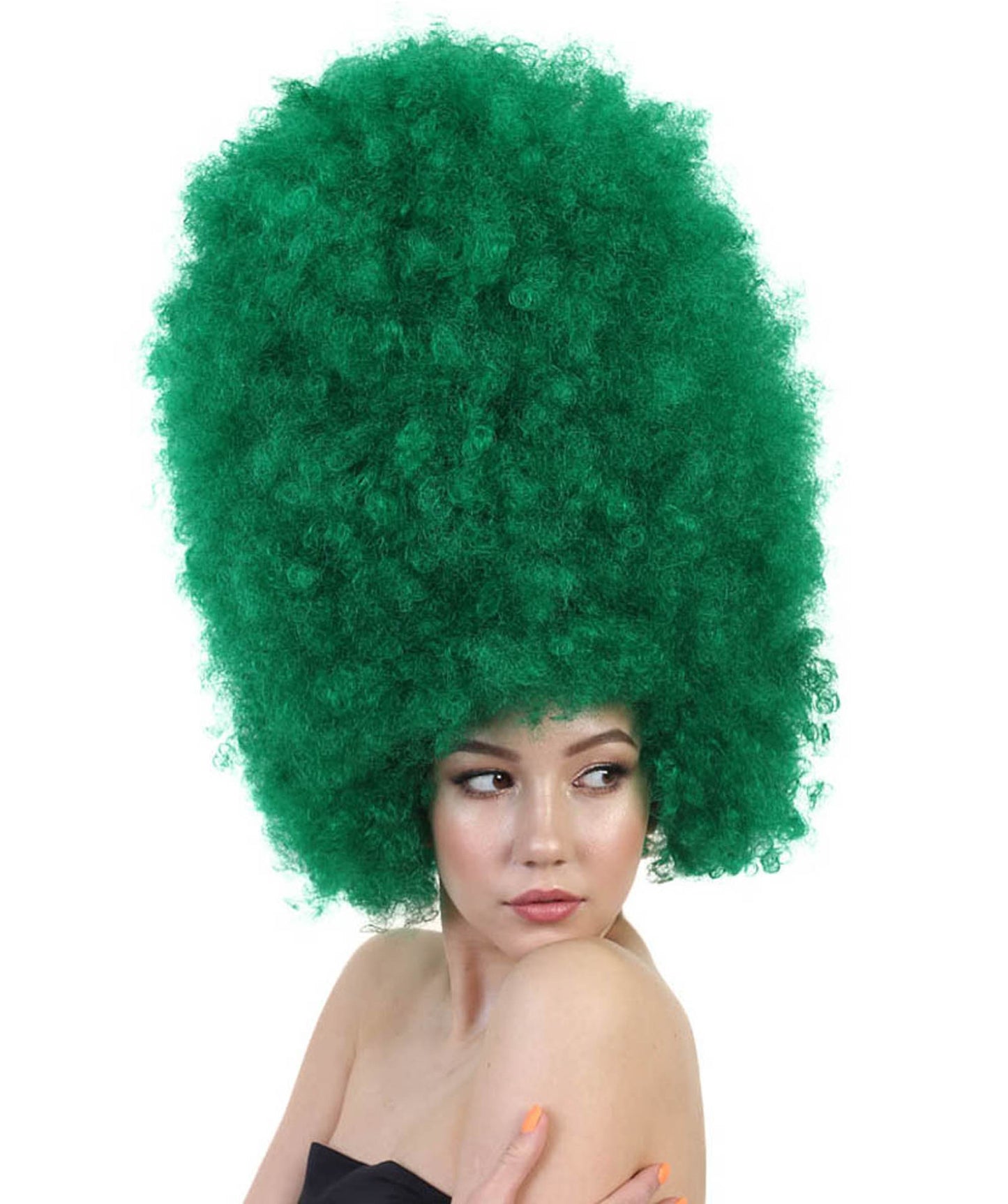 Super Sized Jumbo Afro Wig  Multiple Color | Halloween Party Online |  Flame Retardant Synthetic Fiber