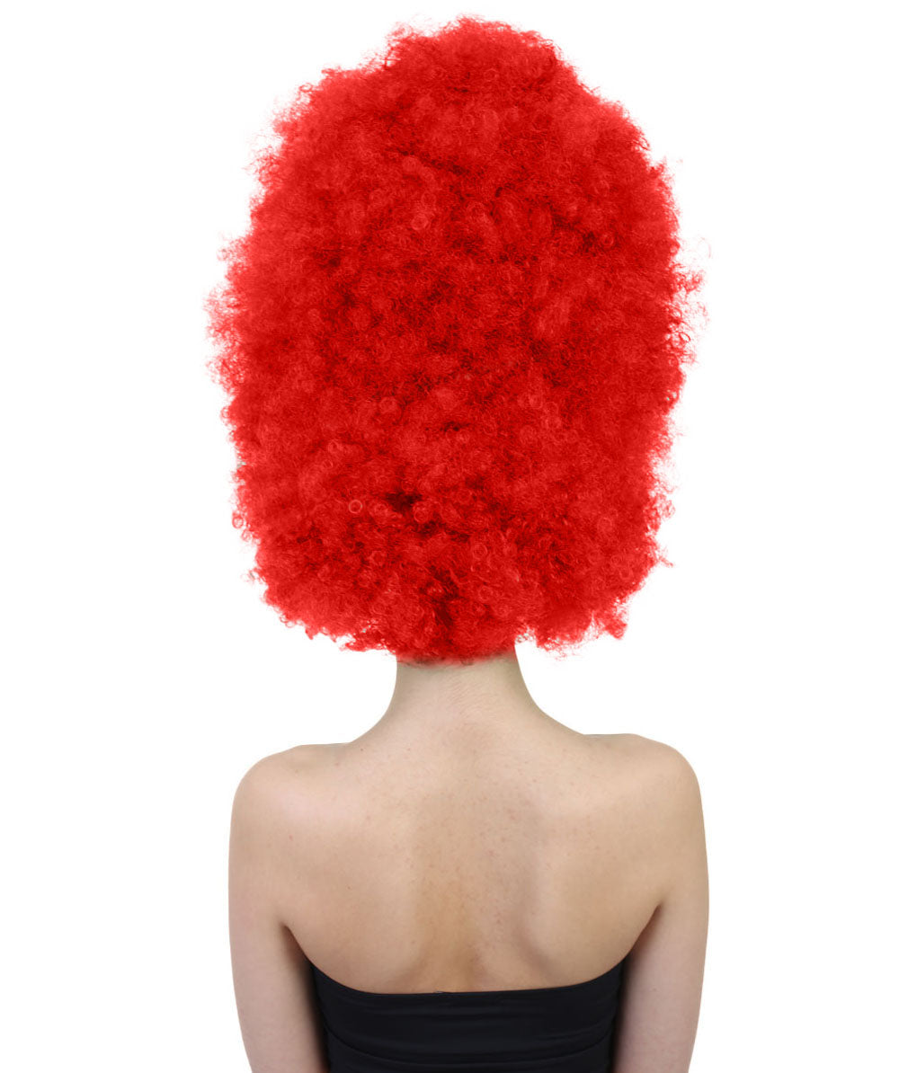 Super Sized Jumbo Afro Wig  Multiple Color | Halloween Party Online |  Flame Retardant Synthetic Fiber