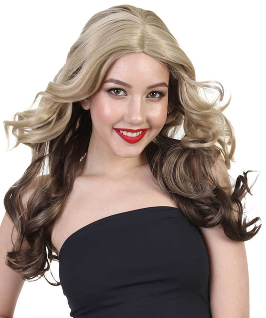 Actress Wig | Womens Movie Character Halloween Wig | Premium Breathable Capless Cap