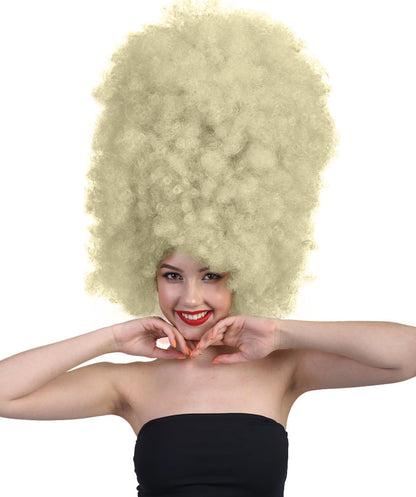 Super Sized Jumbo Afro Wig  Multiple Color | Halloween Party Online |  Flame Retardant Synthetic Fiber