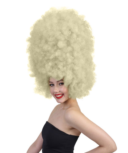 Super Sized Jumbo Afro Wig  Multiple Color | Halloween Party Online |  Flame Retardant Synthetic Fiber