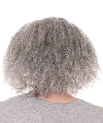 Old Bald Man Wig | Gray Halloween Wigs With Cap