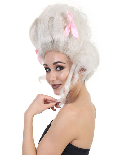 Baroque Marie Antoinette Womens Wig | Blonde Historical Wigs | Premium Breathable Capless Cap