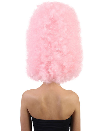 Super Sized Jumbo Afro Wig  Multiple Color | Halloween Party Online |  Flame Retardant Synthetic Fiber