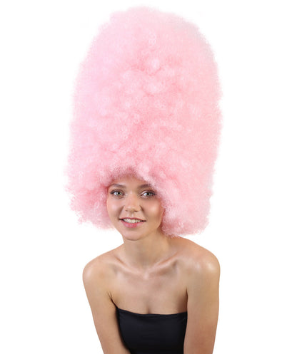 Super Sized Jumbo Afro Wig  Multiple Color | Halloween Party Online |  Flame Retardant Synthetic Fiber