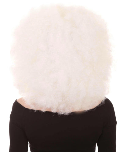 HPO Women's Jumbo Afro Small Bow Wigs Collections | Super Size Halloween Wigs | Premium Breathable Capless Cap