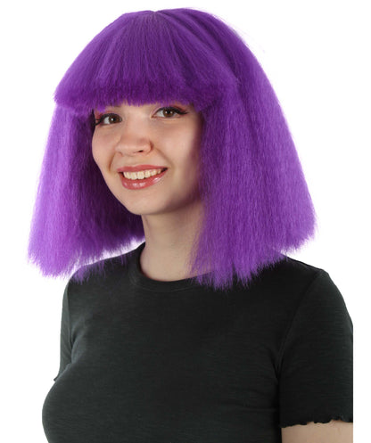 Women's Pop Star Multiple Color Collection Wig | Premium Breathable Capless Cap | HPO