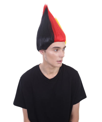 Unisex Flag Troll Wigs Collections | 16 Countries Wig | Sports Wigs | Premium Breathable Capless Cap