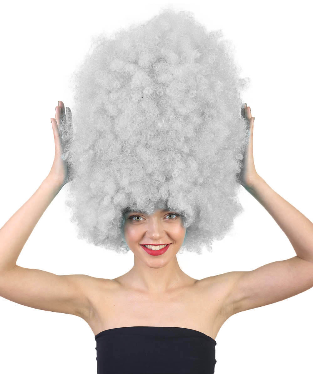 Super Sized Jumbo Afro Wig  Multiple Color | Halloween Party Online |  Flame Retardant Synthetic Fiber