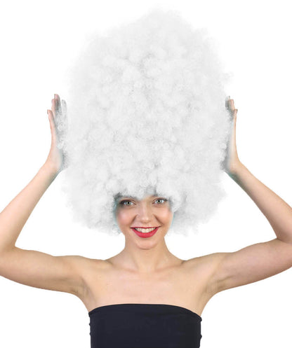 Super Sized Jumbo Afro Wig  Multiple Color | Halloween Party Online |  Flame Retardant Synthetic Fiber