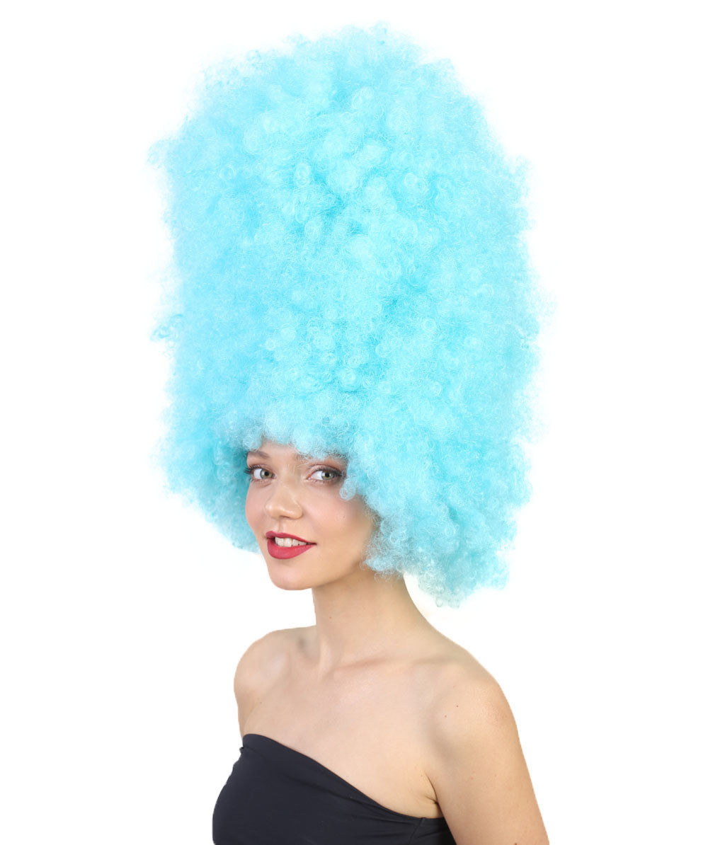 Super Sized Jumbo Afro Wig  Multiple Color | Halloween Party Online |  Flame Retardant Synthetic Fiber