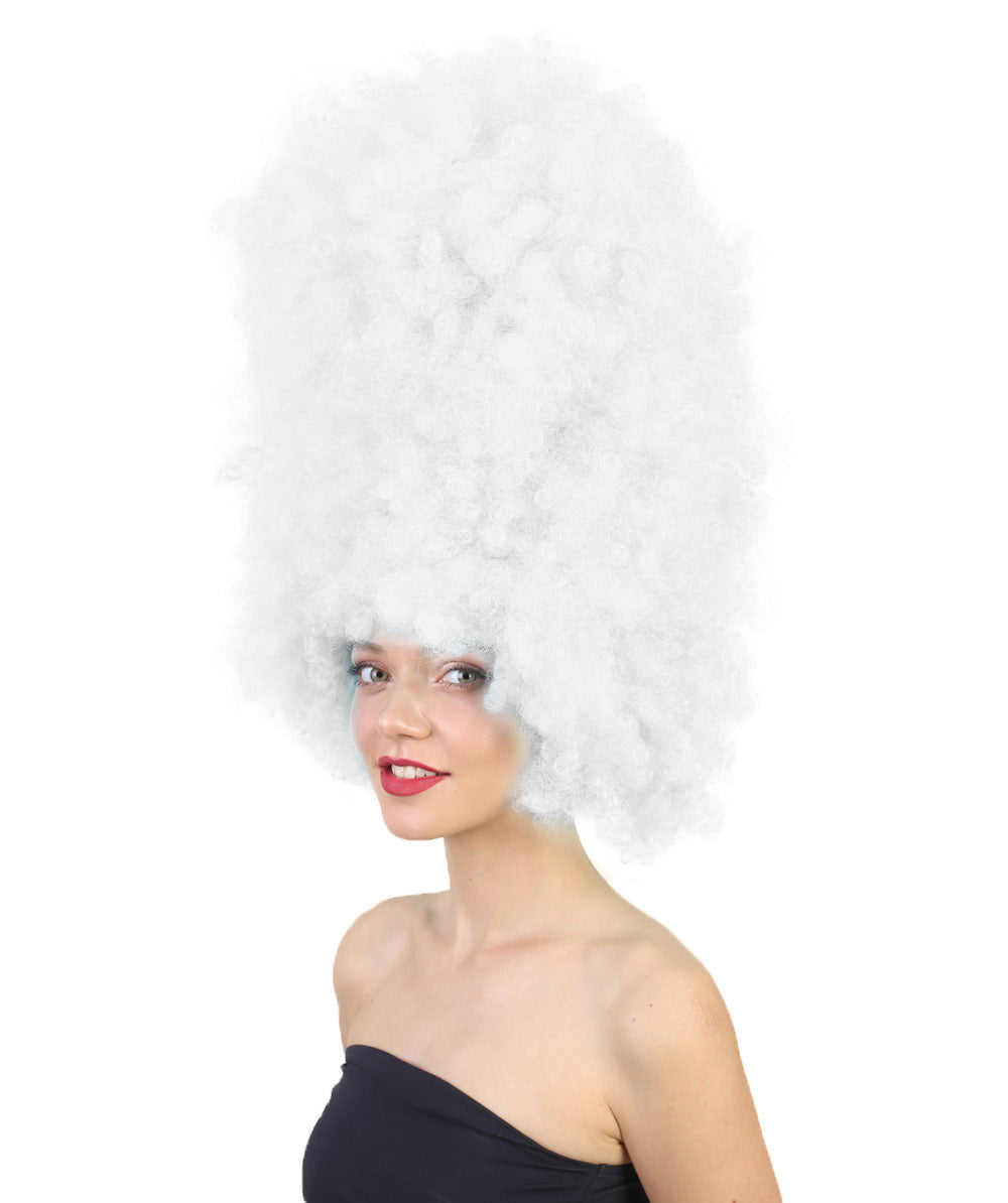 Super Sized Jumbo Afro Wig  Multiple Color | Halloween Party Online |  Flame Retardant Synthetic Fiber