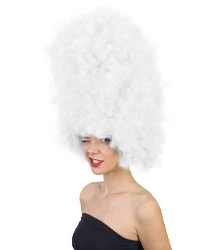 Super Sized Jumbo Afro Wig  Multiple Color | Halloween Party Online |  Flame Retardant Synthetic Fiber