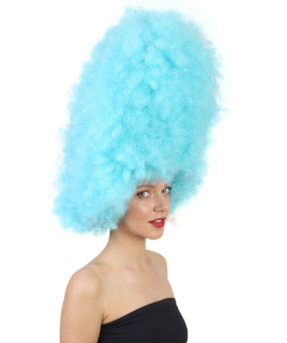 Super Sized Jumbo Afro Wig  Multiple Color | Halloween Party Online |  Flame Retardant Synthetic Fiber