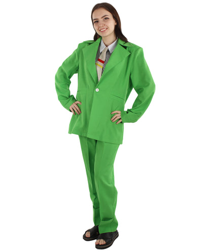 Women's EXCLUSIVE! Deluxe  Singer Party Suit Costume | Lt. Green Fancy Costume