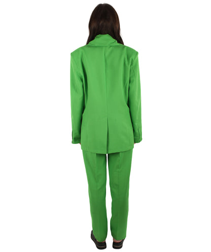 Women's EXCLUSIVE! Deluxe  Singer Party Suit Costume | Lt. Green Fancy Costume