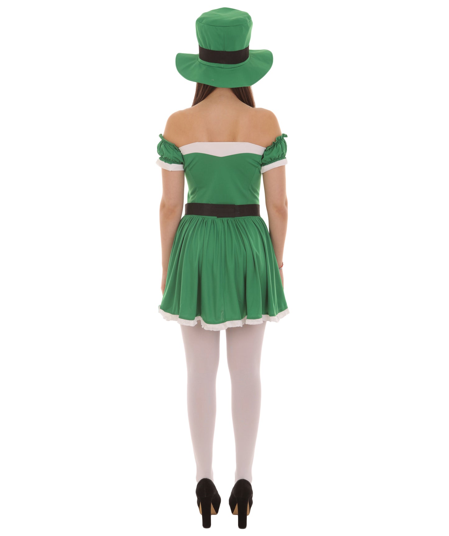 Women's Spank Me I'm Irish Leprechaun Costume | Green Fancy Costume